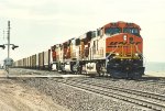 Coal loads race south